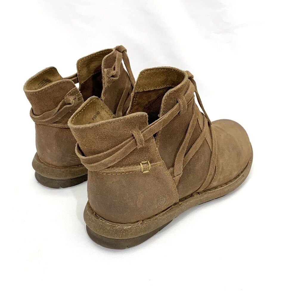 Born Women's Tarkiln Boot Brown Distressed Leather - F59106, Size 7/38 - Picture 9 of 16